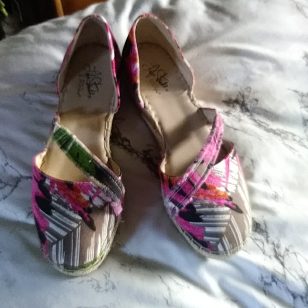 LIFESTRIDE ESPEDRILLES SOFT SYSTEM SIZE 9 WIDE